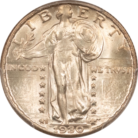 CAC Approved Coins 1930-S STANDING LIBERTY QUARTER – PCGS MS-64, FLASHY CAC & PREMIUM QUALITY!