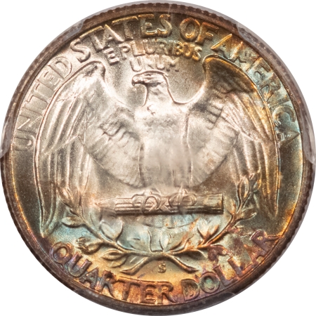 New Certified Coins 1946-S WASHINGTON QUARTER – PCGS MS-65, GORGEOUS COLOR & STUNNING!!
