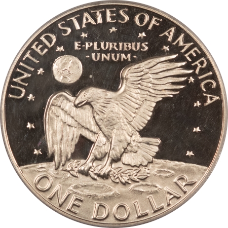 Dollars 1978-S PROOF EISENHOWER DOLLAR, DAVID HALL SIGNATURE – PCGS PR-69 DCAM, EVEREST!