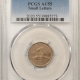 Indian 1860 INDIAN CENT, POINTED BUST – PCGS MS-62