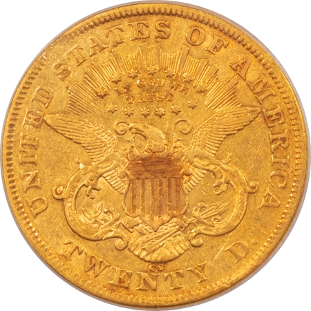 $20 1875-CC $20 LIBERTY HEAD GOLD – PCGS XF-40, RAINY DAY COLLECTION!