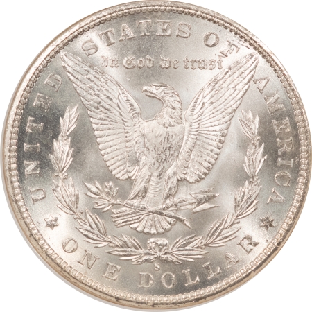 Morgan Dollars 1879-S MORGAN DOLLAR – NGC MS-65, BLAST WHITE & PREMIUM QUALITY!