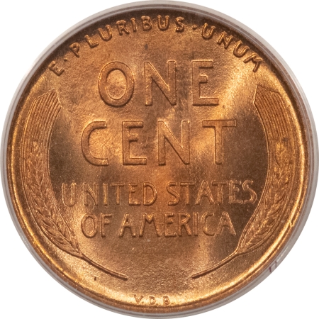 CAC Approved Coins 1909 VDB LINCOLN CENT – PCGS MS-66 RD, ORIGINAL, PQ, OGH, CAC APPROVED!