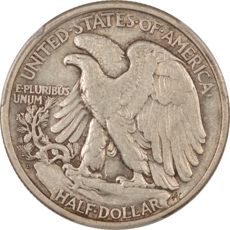 New Certified Coins 1920-D WALKING LIBERTY HALF DOLLAR PCGS VF-35 FRESH WHOLESOME PERFECT FOR GRADE!