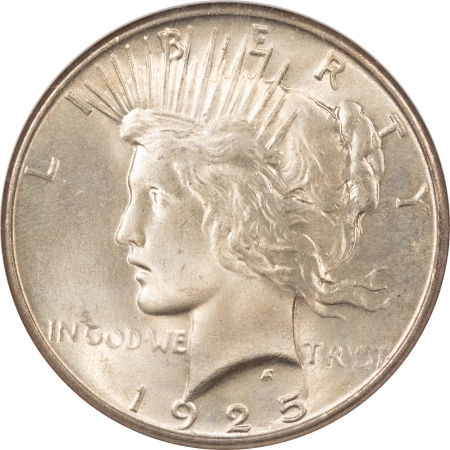 New Certified Coins 1925 PEACE DOLLAR – NGC MS-65, FRESH GEM!