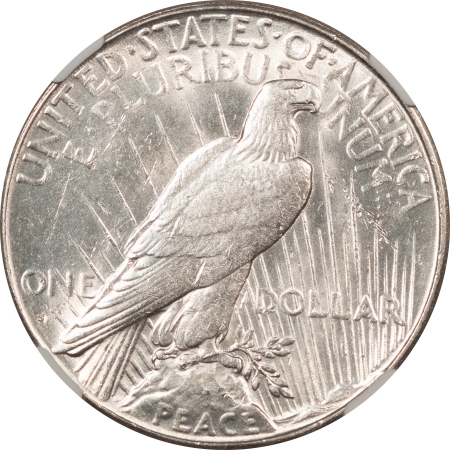Peace Dollars 1928-S PEACE DOLLAR – NGC AU-58, LOOKS CHOICE BU! PREMIUM QUALITY!