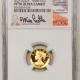 American Gold Eagles, Buffaloes, & Liberty Series 1986 1/4 OZ $10 AMERICAN GOLD EAGLE – NGC MS-69, ROMAN NUMERAL, FIRST YEAR