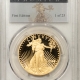 American Gold Eagles, Buffaloes, & Liberty Series 2021-W $50 BURNISHED GOLD EAGLE, TYPE II – PCGS SP-70, PREMIER 1ST ED, 1 OF 25!