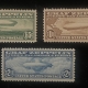 Air Post Stamps SCOTT #C-13, 14, 15 GRAF ZEPPELIN SET, MOG-NH, F/VF, SATURATED COLOR-CAT $1675