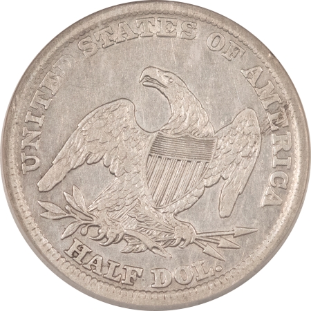 Early Halves 1838 CAPPED BUST HALF DOLLAR, ICG VF-35 DETAILS-CLEANED, WITH A PLEASING LOOK!