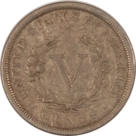 Liberty Nickels 1888 LIBERTY V NICKEL – NICE ORIGINAL VERY FINE, SEMI-KEY DATE!
