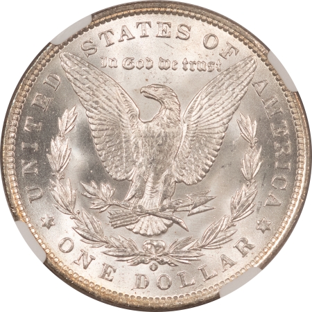 CAC Approved Coins 1889-O MORGAN DOLLAR – NGC MS-64+, BLAST WHITE, PREMIUM QUALITY, CAC APPROVED!