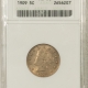 Liberty Nickels 1901 LIBERTY NICKEL – PCGS MS-65, PRETTY GEM!