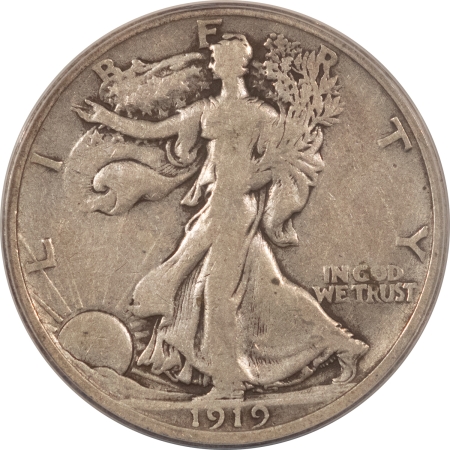 U.S. Certified Coins 1919-D WALKING LIBERTY HALF DOLLAR – ANACS F-12