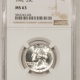 New Certified Coins 1948-D WASHINGTON QUARTER – NGC MS-64, ORIGINAL!