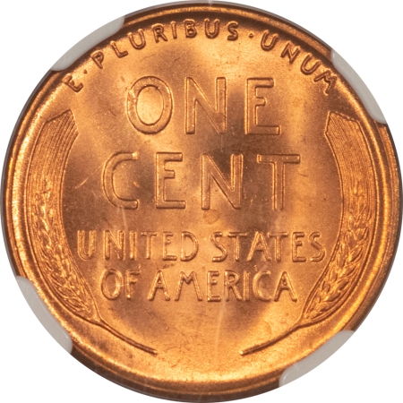 Lincoln Cents (Wheat) 1946 LINCOLN CENT – NGC MS-66 RD, BLAZING!