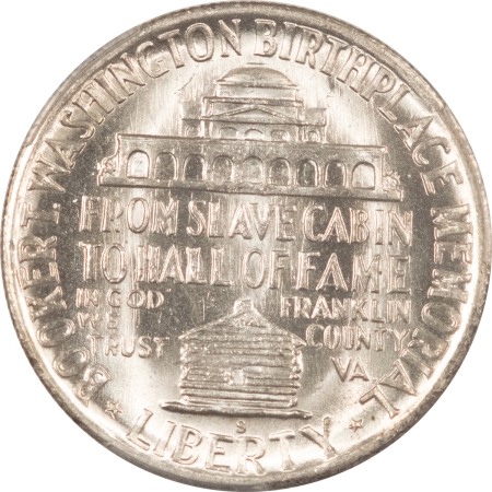 New Certified Coins 1946-S BOOKER T WASHINGTON COMMEMORATIVE HALF DOLLAR – PCGS MS-66, BLAZING WHITE