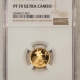 American Gold Eagles, Buffaloes, & Liberty Series 2015-W PROOF 1/10 OZ $5 AMERICAN GOLD EAGLE PCGS PR-70 DCAM FIRST STRIKE PERFECT