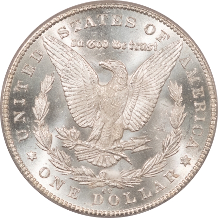 Morgan Dollars 1884-CC MORGAN DOLLAR – PCGS MS-66, BLAST WHITE & FLASHY! CARSON CITY!