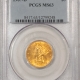 $5 1909-D $5 INDIAN HEAD GOLD – PCGS MS-65, BLAZING GEM HALF EAGLE!