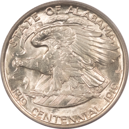 New Certified Coins 1921 ALABAMA COMMEMORATIVE HALF DOLLAR – PCGS MS-63, LOOKS 64+, CHOICE & FROSTY!