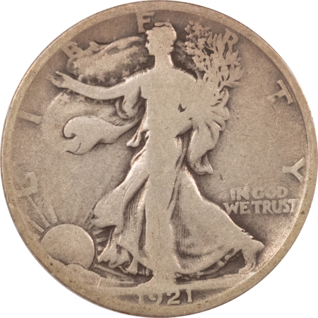 New Certified Coins 1921-D WALKING LIBERTY HALF DOLLAR – ICG G-4, KEY-DATE!