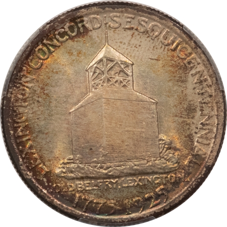 New Certified Coins 1925 LEXINGTON COMMEMORATIVE HALF DOLLAR – PCGS MS-65, LOOKS 67! GORGEOUS COLOR!