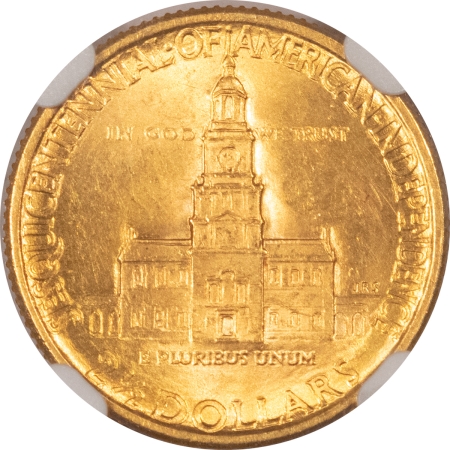 Gold 1926 $2.50 AMERICAN SESQUICENTENNIAL GOLD COMMEMORATIVE – NGC MS-64, FLASHY, PQ!