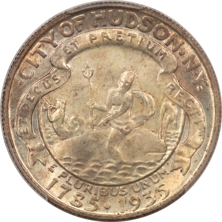 New Certified Coins 1935 HUDSON COMMEMORATIVE HALF DOLLAR – PCGS MS-65, FRESH & PREMIUM QUALITY!