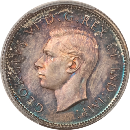 New Certified Coins 1937 CANADA TWENTY-FIVE CENTS PCGS SP-66, GORGEOUS!