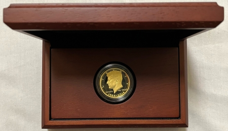 Gold Bullion 2014-W PROOF KENNEDY GOLD 3/4 OZ COMMEM HALF DOLLAR FRESH GEM PROOF W/ BOX + COA