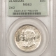 New Certified Coins 1936 GETTYSBURG COMMEMORATIVE HALF DOLLAR, NGC MS-63, OLD FATTY, PREMIUM QUALITY