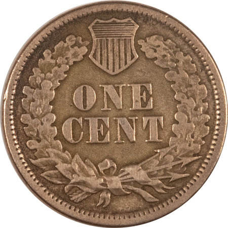Indian 1860 INDIAN CENT, ROUND – HIGH GRADE EXAMPLE