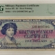 MPCs (Military Payment Certificates) MILITARY PAYMENT CERTIFICATE, SERIES 541, 50c REPLACEMENT NOTE, RD6, PMG VF-20!