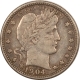 Barber Quarters 1911 BARBER QUARTER – HIGH GRADE CIRCULATED EXAMPLE, NICE & PLEASING