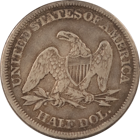 Liberty Seated Halves 1858 SEATED LIBERTY HALF DOLLAR – HIGH GRADE CIRCULATED EXAMPLE!