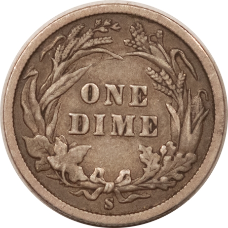 Barber Dimes 1897-S BARBER DIME – PLEASING CIRCULATED EXAMPLE!