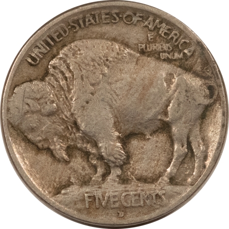 Buffalo Nickels 1913-D BUFFALO NICKEL, TYPE I – HIGH GRADE CIRCULATED EXAMPLE!