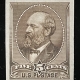 Postage SCOTT #73 2c BLACK, MNG, abt FINE W/ SATURATED COLOR-CAT $150