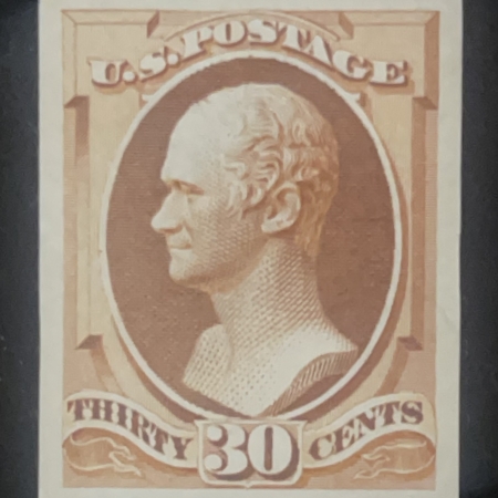 Stamps & Philatelic Items SCOTT #217P3 30c ORANGE-BROWN, PROOF ON INDIA, NGAI, VF/XF & FRESH! CAT $75
