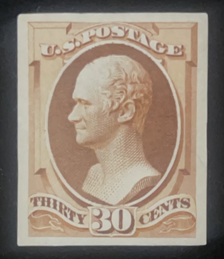 Stamps & Philatelic Items SCOTT #217P3 30c ORANGE-BROWN, PROOF ON INDIA, NGAI, VF/XF & FRESH! CAT $75