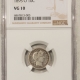 Barber Dimes 1892-O BARBER DIME – NGC MS-61, LUSTROUS & NICE!