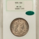New Certified Coins 1938 WALKING LIBERTY HALF DOLLAR – PCGS MS-64, LOOKS MS-66, PREMIUM QUALITY!