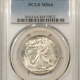 CAC Approved Coins 1935 WALKING LIBERTY HALF DOLLAR – NGC MS-64 CAC GOLD EMBOSSED FATTIE HOLDER PQ+