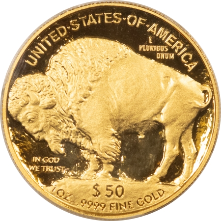 American Gold Eagles, Buffaloes, & Liberty Series 2006-W $50 1 OZ PROOF AMERICAN BUFFALO GOLD – PCGS PR-70 DCAM, .9999