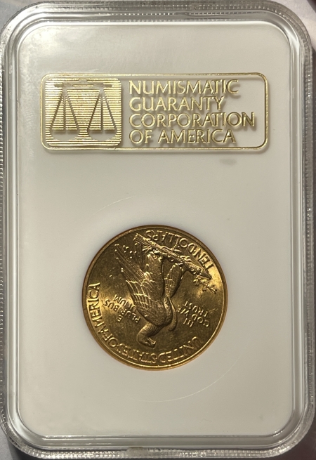 $10 1926 $10 INDIAN GOLD – NGC MS-60, CAC APPROVED, OLD EMBOSSED FATTIE HOLDER, PQ++