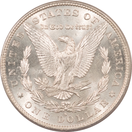 Morgan Dollars 1879-S MORGAN DOLLAR – PCGS MS-64, BLAST WHITE!