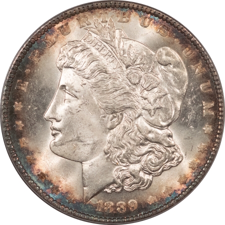 Morgan Dollars 1889 MORGAN DOLLAR – PCGS MS-64, LUSTROUS & PRETTY!