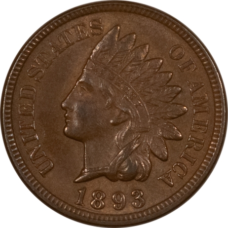 Indian 1893 INDIAN CENT – HIGH GRADE & NEARLY UNCIRCULATED W/ CHOICE LOOK!