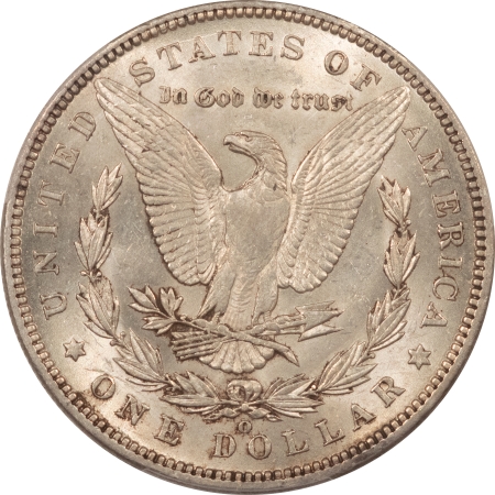 Morgan Dollars 1896-O MORGAN DOLLAR – PCGS AU-58, LUSTROUS, ORIGINAL!